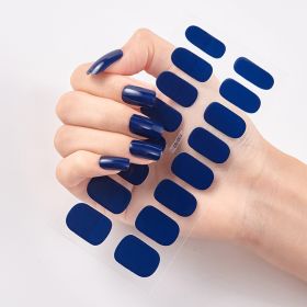 Pure Color 16 Nail Stickers (Option: CS003-1PC)
