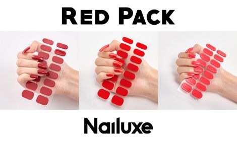 Pure Color 16 Nail Stickers (Option: set1-1PC)