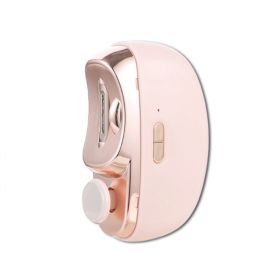 2-in-1 Multifunctional Nail Grinder with Light (Color: Pink, Type: Nail Tools)