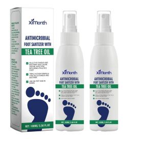 Tea tree oil foot spray, tea tree oil foot spray, foot and shoe refresher, quick-drying and easy to carry (style: spray-2)